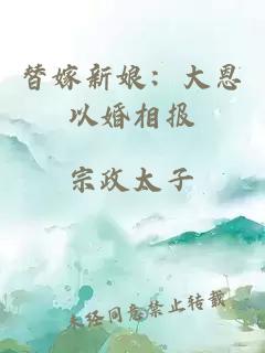 替嫁新娘：大恩以婚相报