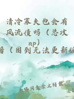 清冷寡夫也会有风流债吗（总攻np）