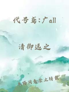 代号鸢:广all
